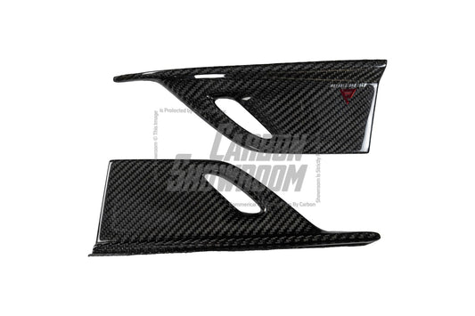 Porsche Panamera 976 Base 4 4S E-Hybird 2024-ON with Aftermarket Parts - AE Desgin ART Front Lip Carbon Fiber from ArmorExtend