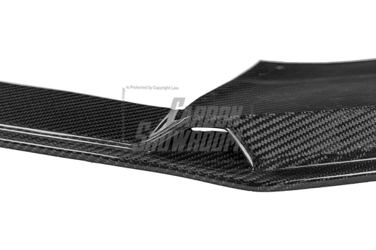 Porsche Panamera 976 Base 4 4S E-Hybird 2024-ON with Aftermarket Parts - AE Desgin ART Front Lip Carbon Fiber from ArmorExtend