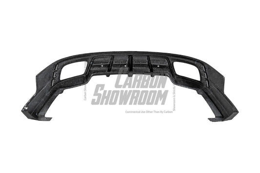 Porsche Panamera 976 Base 4 4S E-Hybird GTS Turbo 2024-ON with Aftermarket Parts - AE Desgin ART Rear Diffuser Carbon Fiber from ArmorExtend 