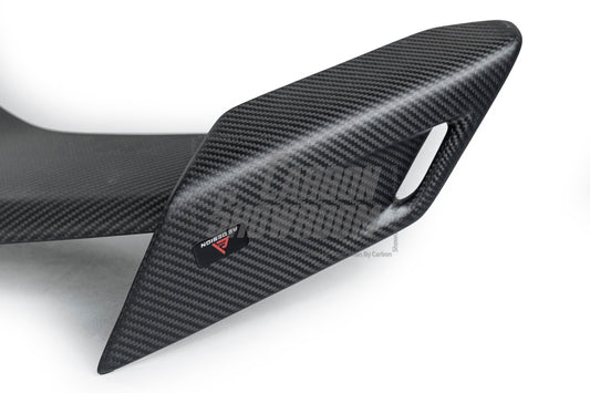 Tesla Model 3 Highland / Performance 2024-ON with Aftermarket Parts - AE Style Rear Wing Carbon Fiber from ArmorExtend