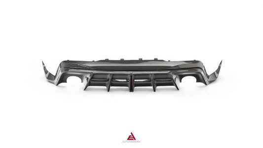 Toyota Supra MK5 A90 A91 3.0 2.0 2020-ON with Aftermarket Parts - AE Style Rear Diffuser & Canards Carbon Fiber from ArmorExtend
