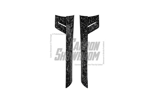 Audi Q8 SQ8 RSQ8 2020 2021 2022 2023 2024 with Aftermarket Parts - AE Side Skirts Carbon Fiber from ArmorExtend