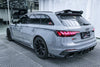 Audi RS4 B9 / B9.5 2018-ON with Aftermarket Parts - AE Style Carbon Fiber Rear Diffuser & Canards from ArmorExtend