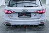 Audi RS4 B9 / B9.5 2018-ON with Aftermarket Parts - AE Style Carbon Fiber Rear Diffuser & Canards from ArmorExtend