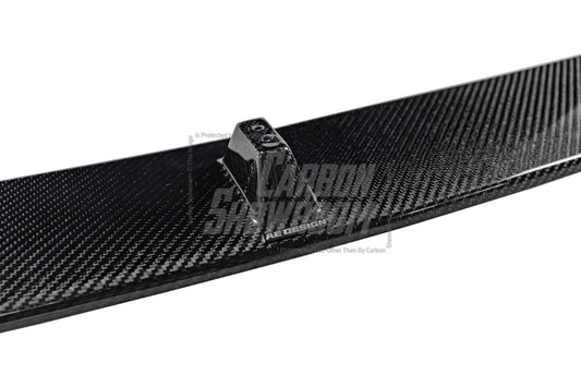 Audi RS5 B9.5 2020 2021 2022 2023 2024 with Aftermarket Parts - AE Style Front Lip Carbon Fiber from ArmorExtend