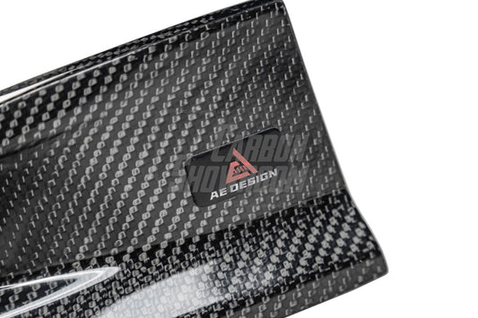 Audi RS5 B9.5 2020 2021 2022 2023 2024 with Aftermarket Parts - AE Style Front Lip Carbon Fiber from ArmorExtend