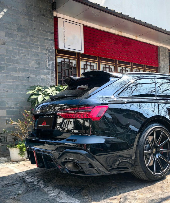 Audi RS6 C8 2020-ON Aftermarket Parts - ArmorExtend Rear Roof Spoiler ...