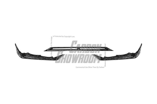 Audi RSQ8 2021 2022 2023 2024 with Aftermarket Parts - AE Front Lip Carbon Fiber from ArmorExtend