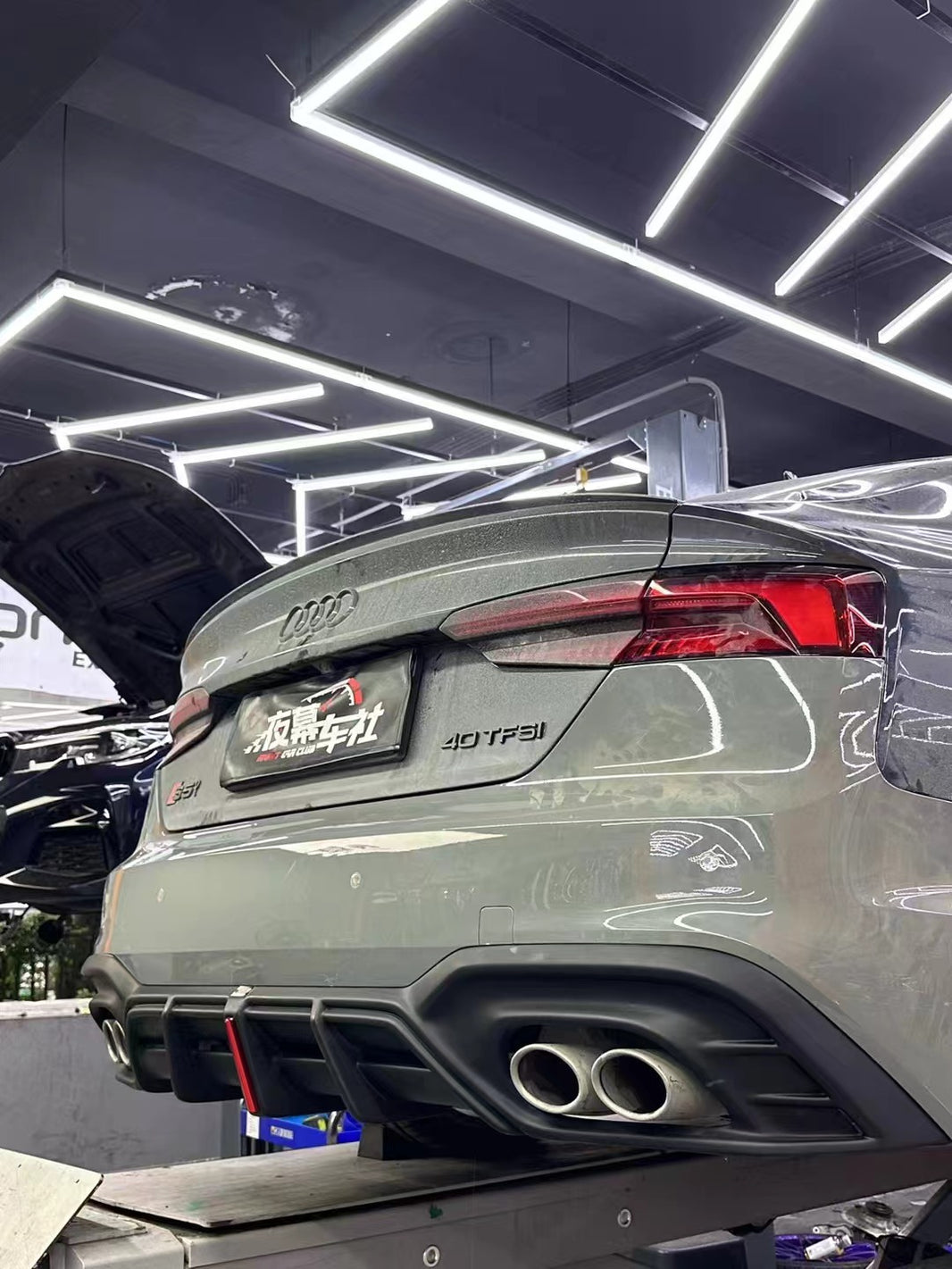Audi S5 A5 B9.5 2020-ON Aftermarket Parts - ArmorExtend Rear Diffuser ...