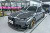 BMW M3 G80 2021-ON M4 G82 G83 2021-ON with Aftermarket Parts - ART Style Carbon Fiber Front Canards from ArmorExtend