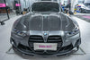 BMW M3 G80 2021-ON M4 G82 G83 2021-ON with Aftermarket Parts - ART Style Carbon Fiber Front Canards from ArmorExtend