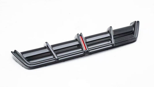 BMW X6 M60I xDrive40i G06 (Fits Pre-LCI & LCI) 2020-ON with Aftermarket Parts - AE ART Rear Diffuser & Canards Carbon Fiber from Armorextend
