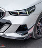 BMW i5 xDrive40 / i5 eDrive40 (with M-package bumper, does not fit base mode) / i5 M60 G60 G61 2024-ON & 5 Series 540i xDrive / 530i xDrive / 530i (with M-package bumper, does not fit base model) / 550e xDrive G60 G61 2024-ON with Aftermarket Parts - AE Design Front Canards Carbon Fiber from ArmorExtend