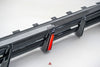 BMW i5 xDrive40 / eDrive40 (with M-package bumper, does not fit base mode) / M60 G60 G61 2024-ON & 5 Series 540i xDrive / 530i xDrive / 530i (with M-package bumper, does not fit base model) / 550e xDrive G60 G61 2024-ON with Aftermarket Parts - AE Design Rear Diffuser & Rear Canards Carbon Fiber from ArmorExtend