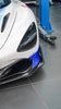 McLaren 720S 2018-2023 with Aftermarket Parts - AE Style Front Lip & Canards Carbon Fiber from ArmorExtend