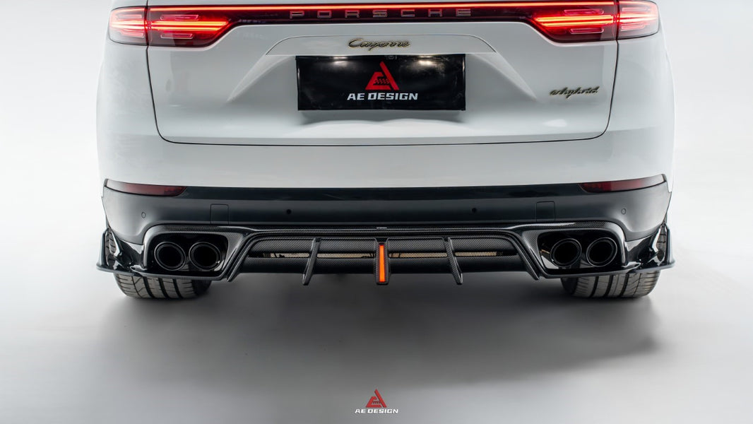 Porsche Cayenne Turbo Aftermarket Parts - ArmorExtend Rear Diffuser ...