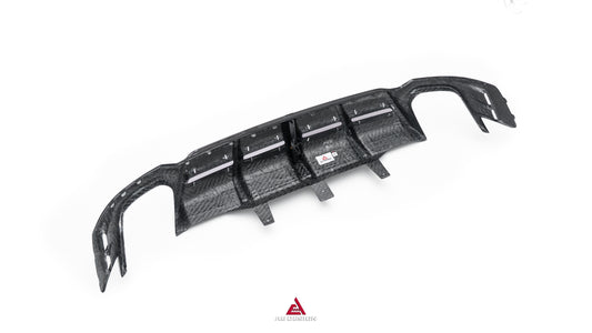 Audi RS4 B9 B9.5 2018-ON with Aftermarket Parts - ART V2 Rear Diffuser Dry Pre-preg Carbon Fiber from ArmorExtend