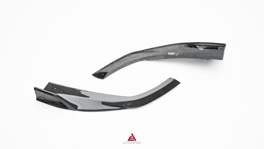 Audi RS4 B9 B9.5 2018-ON with Aftermarket Parts - ART V2 Rear Canards Dry Pre-preg Carbon Fiber from ArmorExtend