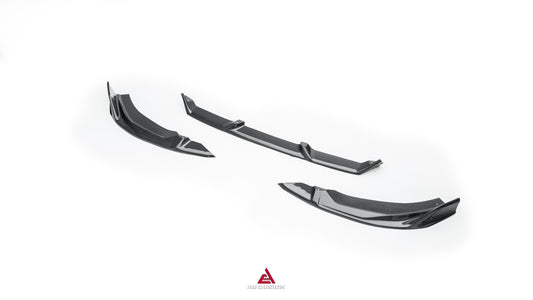 Audi RS4 B9 B9.5 2018-ON with Aftermarket Parts - ART V2 Front Lip Dry Pre-preg Carbon Fiber from ArmorExtend