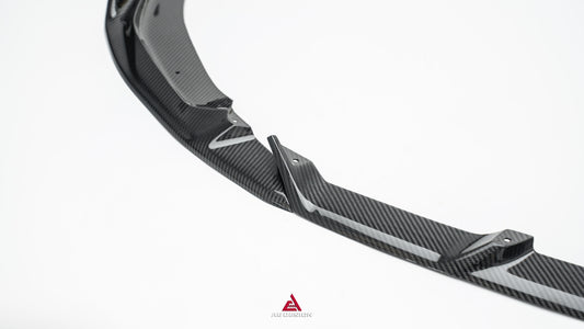 Audi RS4 B9 B9.5 2018-ON with Aftermarket Parts - ART V2 Front Lip Dry Pre-preg Carbon Fiber from ArmorExtend