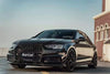 Audi S4 A4 S-line (with s-line bumper, does not fit base model) B9 2017-2018 with Aftermarket Parts - Pre-preg Carbon Fiber Front Lip from Karbel Carbon