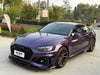 Audi RS5 B9.5 2020-ON with Aftermarket Parts - AE Style Carbon Fiber Front Lip from ArmorExtend