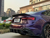 Audi RS5 B9.5 2020-ON with Aftermarket Parts - AE Style Carbon Fiber Rear Diffuser from  ArmorExtend