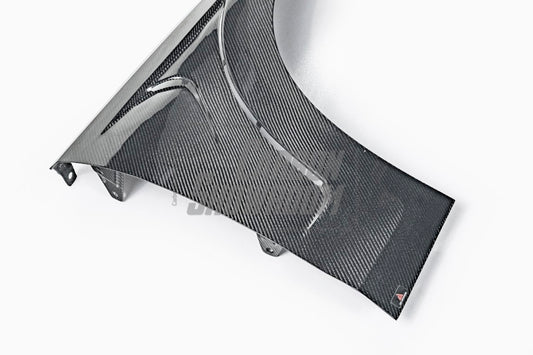 Audi S4 / A4 B9.5 2020 2021 2022 2023 2024 with Aftermarket Parts - AE Style Front Fenders Carbon Fiber?from ArmorExtend