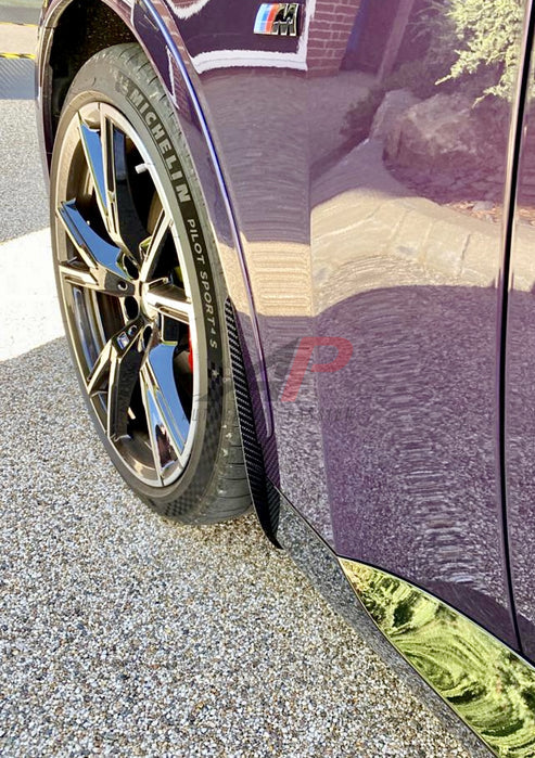 BMW 2 Series M240i 230i G42 2022-ON with Aftermarket Parts - Front & Rear Arch Guards Dry Pre-preg Carbon Fiber / ABS from Automotive Passion