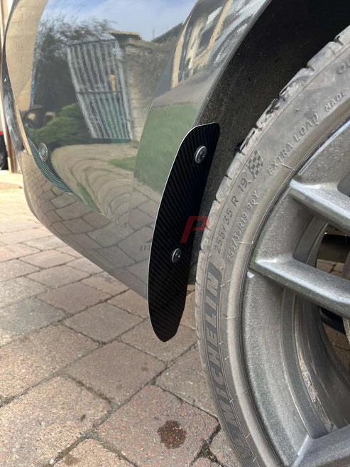 BMW 3 Series 330i M340i (Fits Both Pre-LCI & LCI) G20 G21 2019-ON with Aftermarket Parts - Front & Rear Arch Guards Dry Pre-preg Carbon Fiber / ABS from Automotive Passion