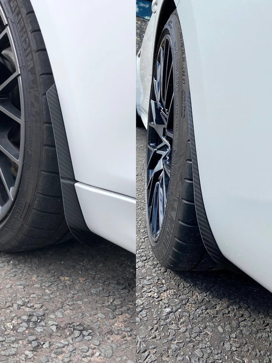 BMW M2 M2C F87 2016 2017 2018 2019 2020 2021 with Aftermarket Parts - Front & Rear Arch Guards Dry Pre-preg Carbon Fiber / ABS from Automotive Passion