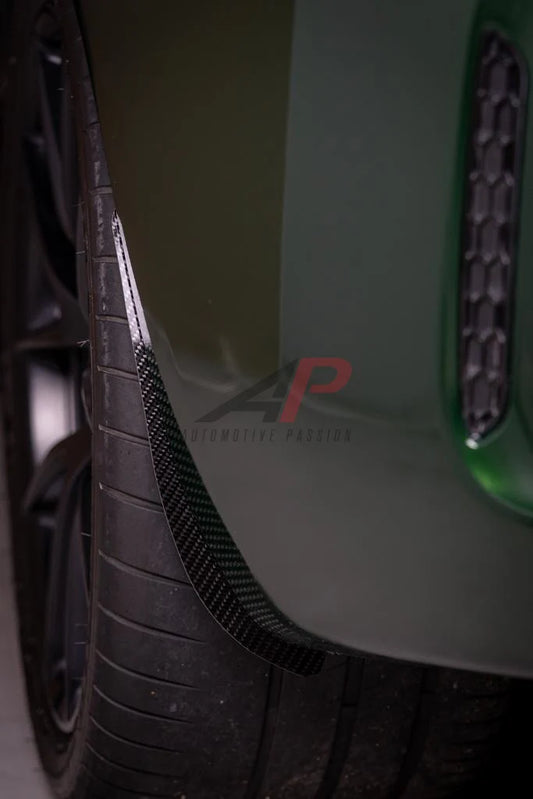 BMW M2 M2C F87 2016 2017 2018 2019 2020 2021 with Aftermarket Parts - Front & Rear Arch Guards Dry Pre-preg Carbon Fiber / ABS from Automotive Passion