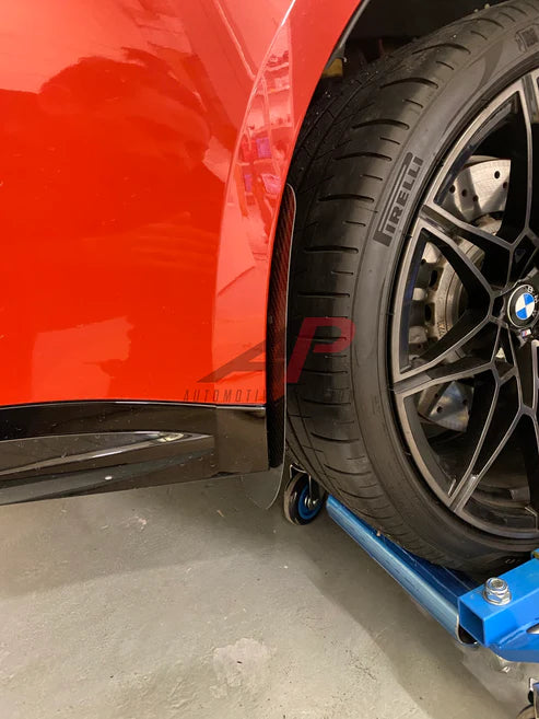 BMW M4 G82 G83 2021-ON with Aftermarket Parts - Front & Rear Arch Guards Dry Pre-preg Carbon Fiber / ABS from Automotive Passion