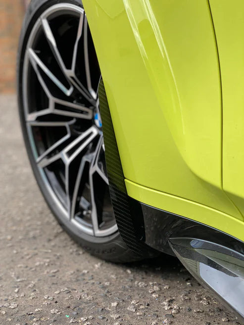 BMW M4 G82 G83 2021-ON with Aftermarket Parts - Front & Rear Arch Guards Dry Pre-preg Carbon Fiber / ABS from Automotive Passion