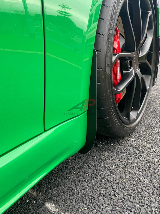 Porsche 981 Cayman & Boxster Base/S/GTS/GT4 2012 2013 2014 2015 2016 with Aftermarket Parts - Front & Rear Arch Guards Dry Pre-preg Carbon Fiber / ABS from Automotive Passion