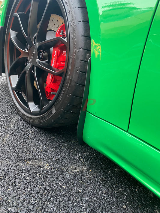 Porsche 981 Cayman & Boxster Base/S/GTS/GT4 2012 2013 2014 2015 2016 with Aftermarket Parts - Front & Rear Arch Guards Dry Pre-preg Carbon Fiber / ABS from Automotive Passion
