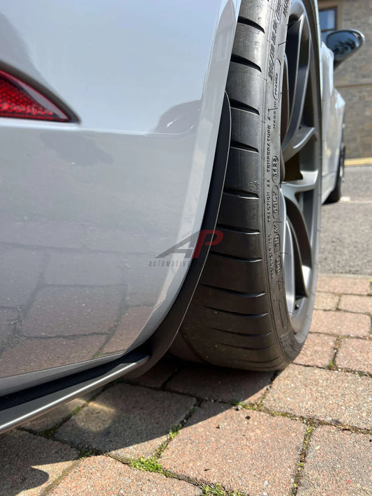 Porsche 981 Cayman & Boxster Base/S/GTS/GT4 2012 2013 2014 2015 2016 with Aftermarket Parts - Front & Rear Arch Guards Dry Pre-preg Carbon Fiber / ABS from Automotive Passion