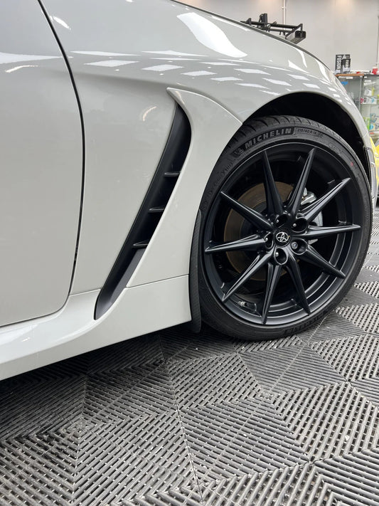 Subaru BRZ ZD8 & Toyota GR86 ZN8 2022-ON with Aftermarket Parts - Front & Rear Arch Guards Dry Pre-preg Carbon Fiber / ABS from Automotive Passion