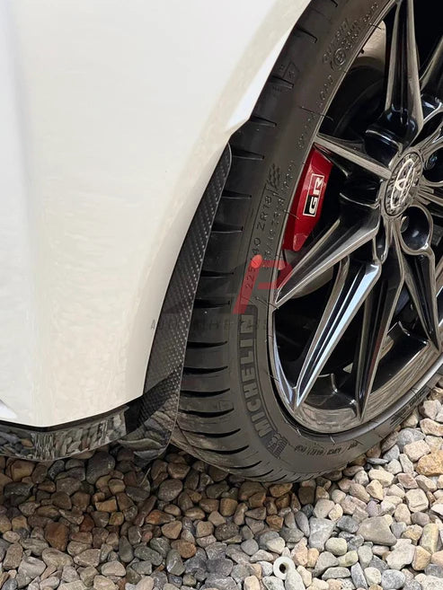 Toyota GR Yaris GXPA16 2020-ON with Aftermarket Parts - Front & Rear Arch Guards Dry Pre-preg Carbon Fiber / ABS from Automotive Passion