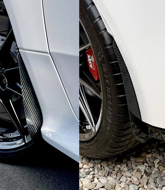 Toyota GR Yaris GXPA16 2020-ON with Aftermarket Parts - Front & Rear Arch Guards Dry Pre-preg Carbon Fiber / ABS from Automotive Passion