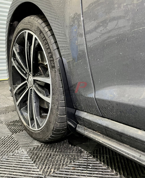 Volkswagen Golf GTI / R MK7.5 2018 2019 2020 2021 with Aftermarket Parts - Front & Rear Arch Guards Dry Pre-preg Carbon Fiber / ABS from Automotive Passion