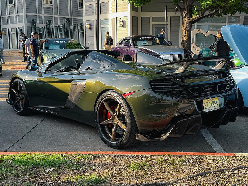 CMST Carbon Fiber Rear Spoiler Wing for McLaren 650S