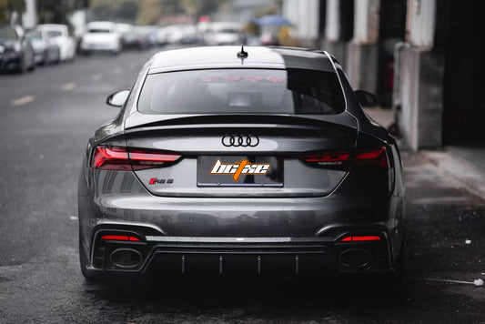 Audi RS5 B9.5 2020-ON with Aftermarket Parts - Rear Diffuser Pre-preg Carbon Fiber from BCTXE Tuning