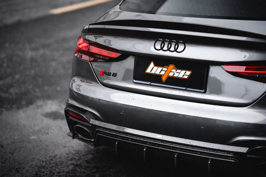 Audi RS5 B9.5 2020-ON with Aftermarket Parts - Rear Diffuser Pre-preg Carbon Fiber from BCTXE Tuning
