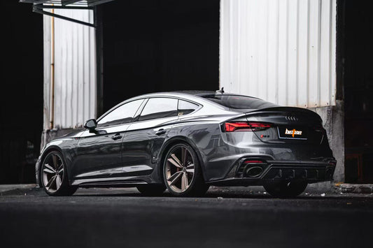 Audi RS5 B9.5 2020-ON with Aftermarket Parts - Rear Diffuser Pre-preg Carbon Fiber from BCTXE Tuning