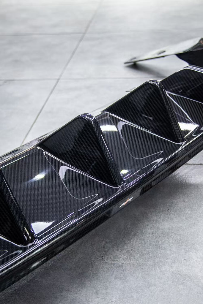 BCTXE Tuning Pre-preg Carbon Fiber Rear Diffuser Ver.1 for Audi S5 & A5 S Line 2020-ON B9.5 - Performance SpeedShop