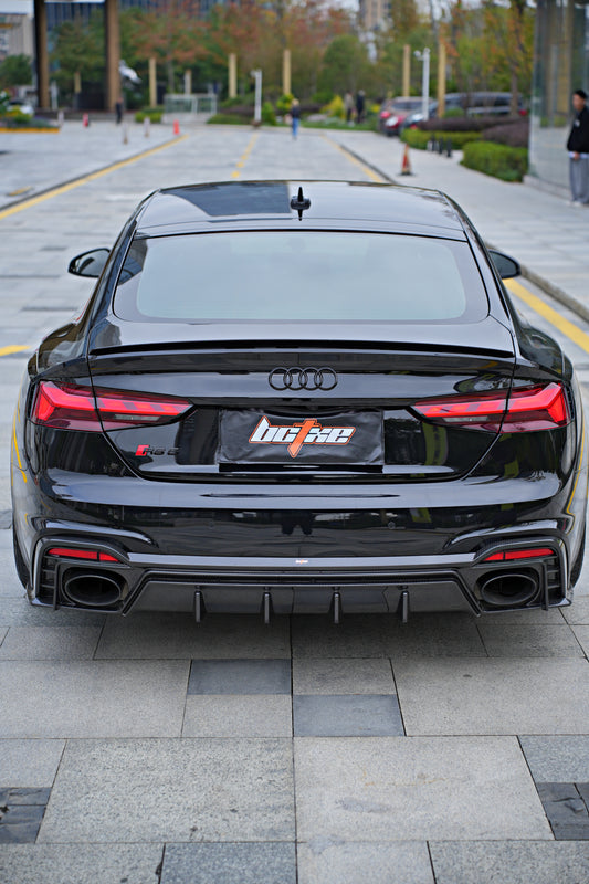 Audi RS5 B9.5 2020-ON with Aftermarket Parts - Rear Diffuser Pre-preg Carbon Fiber from BCTXE Tuning