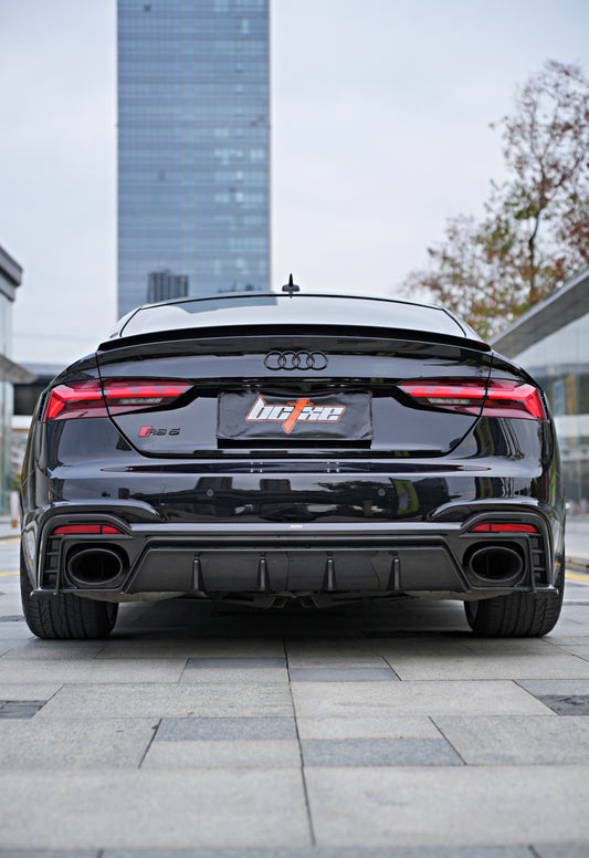 Audi RS5 B9.5 2020-ON with Aftermarket Parts - Rear Diffuser Pre-preg Carbon Fiber from BCTXE Tuning