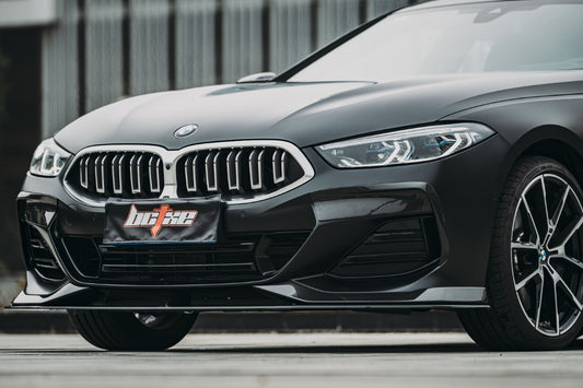 BMW 8 Series M850 840 G14 G15 G16 2018-ON with Aftermarket Parts - Front Lip Pre-preg Carbon Fiber from BCTXE Tuning