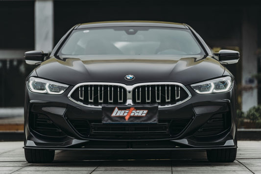 BMW 8 Series M850 840 G14 G15 G16 2018-ON with Aftermarket Parts - Front Lip Pre-preg Carbon Fiber from BCTXE Tuning